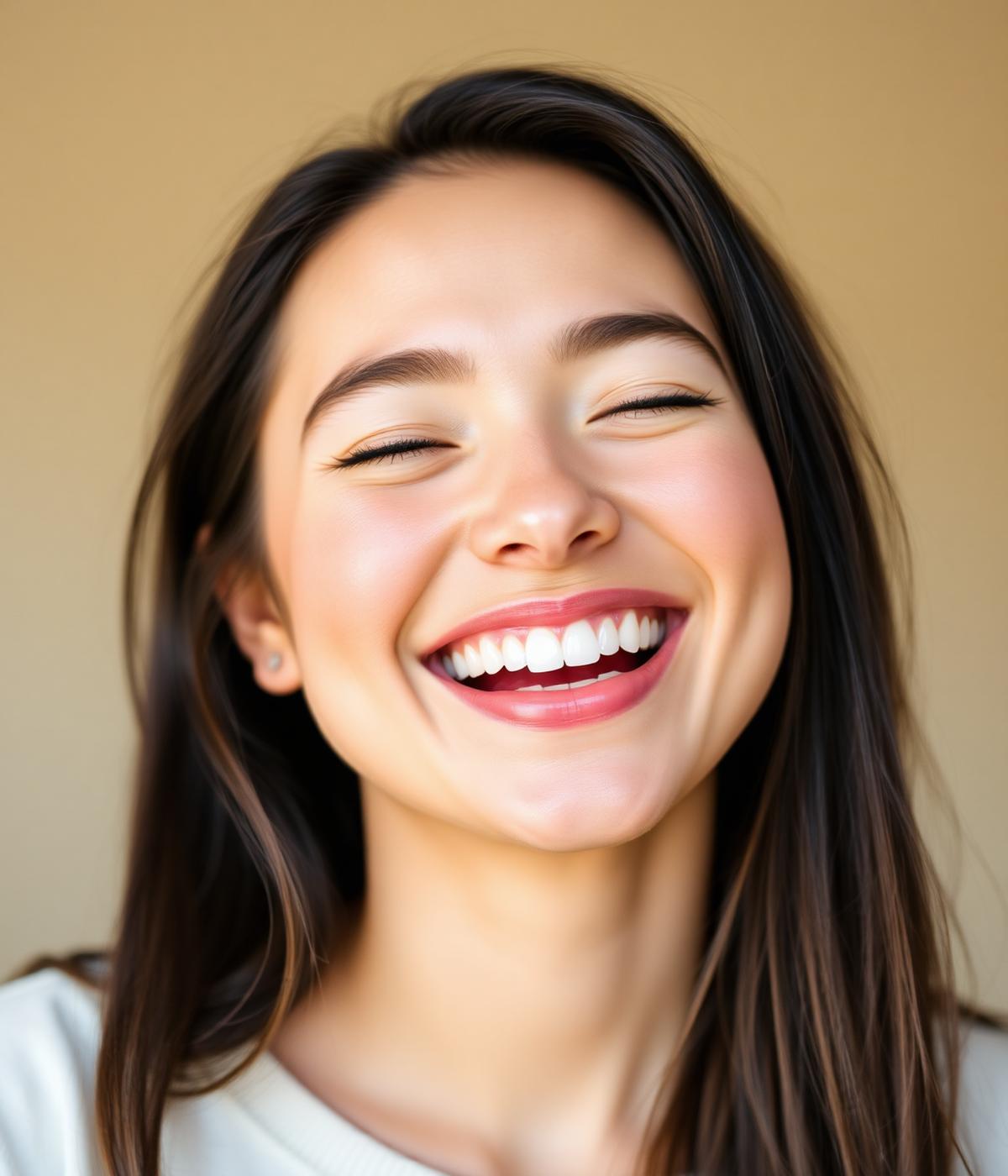 A radiant healthy smile